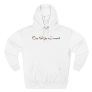 PWL the Style Stacked Logo Three-Panel Fleece Hoodie