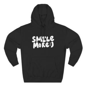 Roman Atwood Smile More Three-panel Fleece Hoodie
