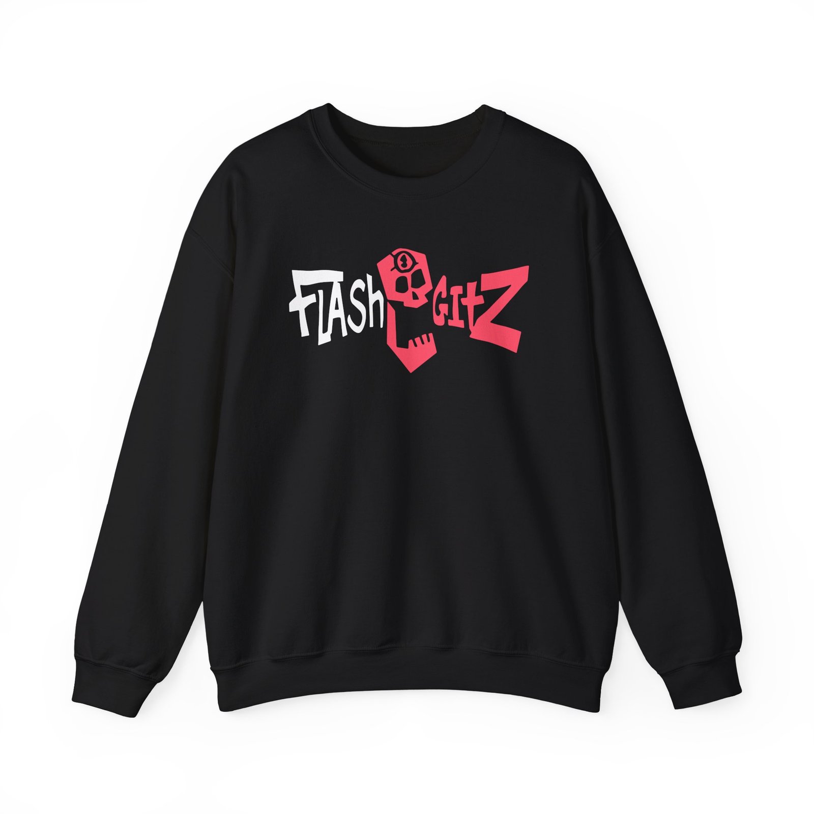 Flashgitz the Skull Unisex Heavy Blend™ Crewneck Sweatshirt