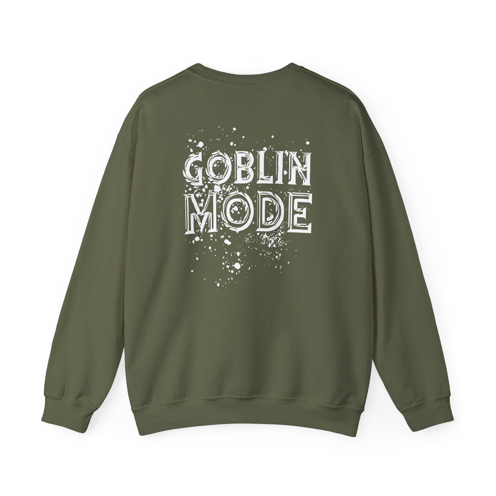Nekrogoblikon Goblin Mode Raglan Unisex Heavy Blend™ Crewneck Sweatshirt
