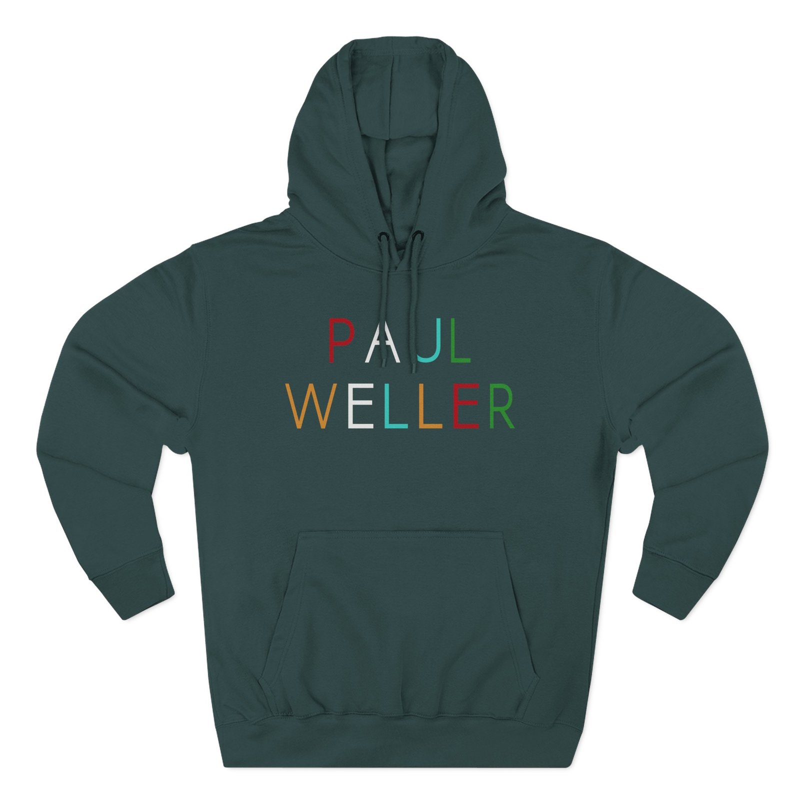 PWL Multicolour Logo Three-Panel Fleece Hoodie