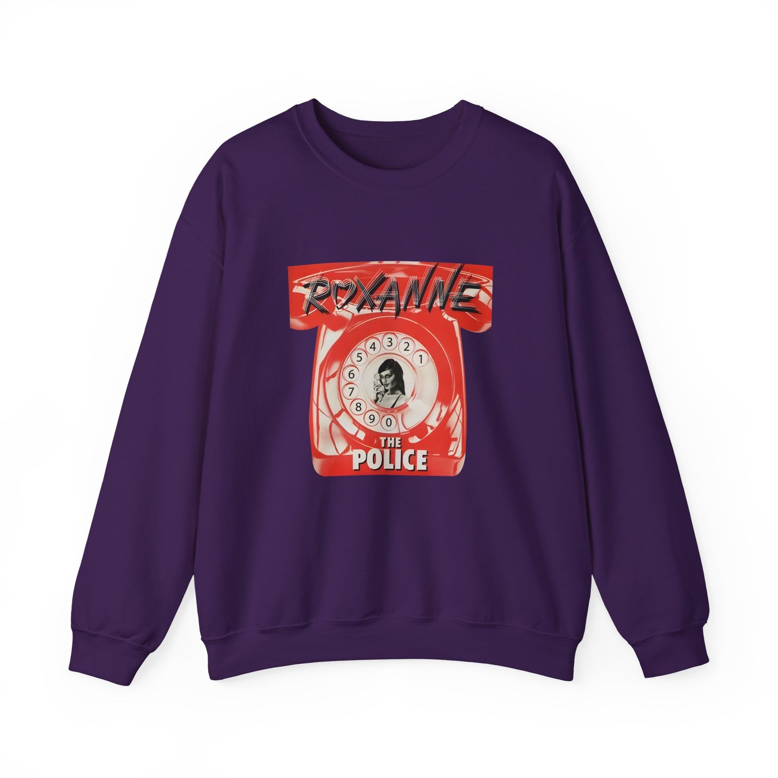 The Police Roxanne Phone Unisex Heavy Blend Crewneck Sweatshirt