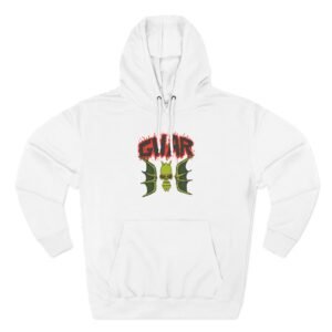 Gwar Frenchy by Chuck Varga Three-Panel Fleece Hoodie