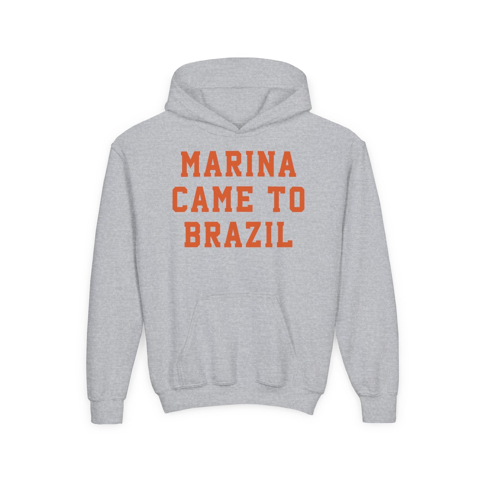 Youth Marina Came to Brazil Heavy Blend Hooded Sweatshirt