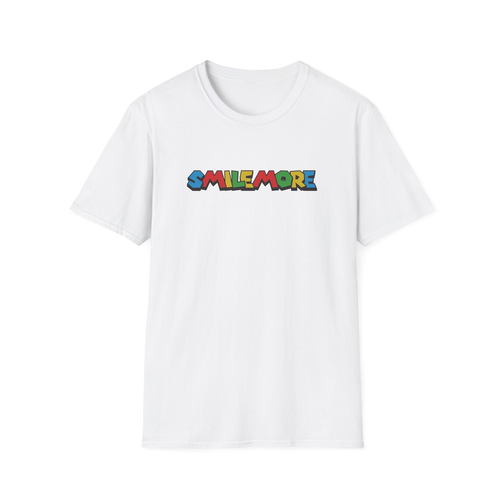 Roman Atwood Colorful Smile More Unisex Softstyle T-shirt