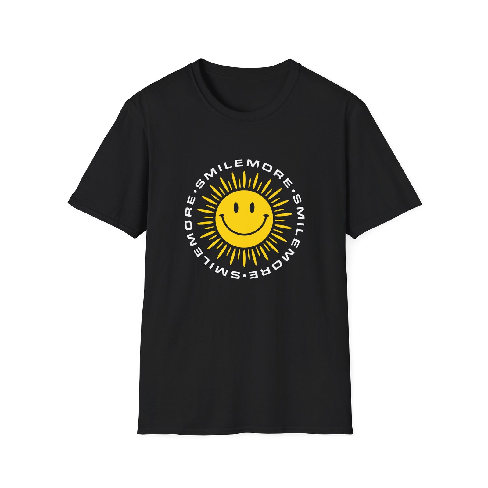 Roman Atwood Smile More Unisex Softstyle T-shirt