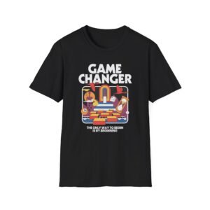 Dropout Game Changer Ringer Unisex Softstyle T-Shirt