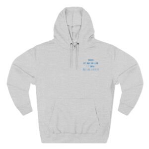 Mac Miller Faces Three-Panel Fleece Hoodie