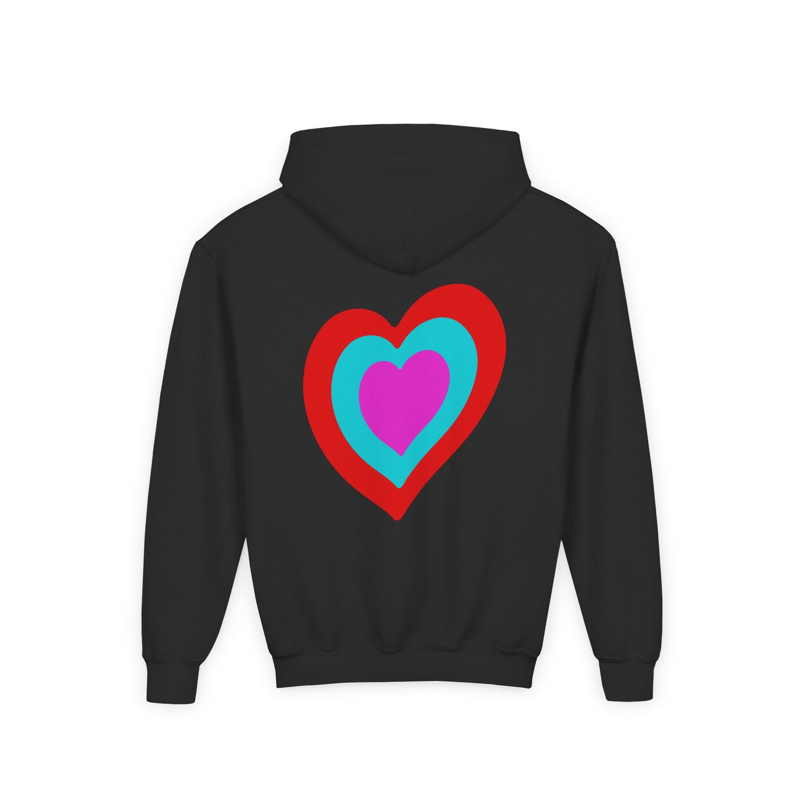 Youth Eurovision Heart Heavy Blend Hooded Sweatshirt