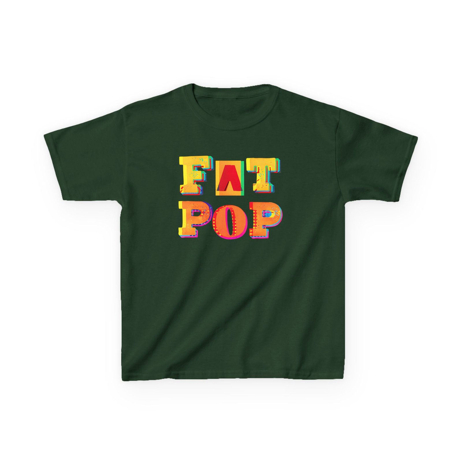 Kids PWL Fat Pop Logo Heavy Cotton™ Tee