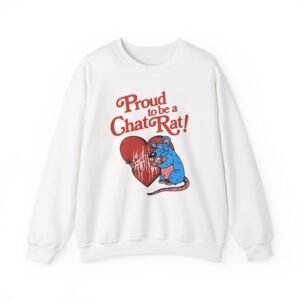 Chat Pile Chat Rat Unisex Heavy Blend Crewneck Sweatshirt