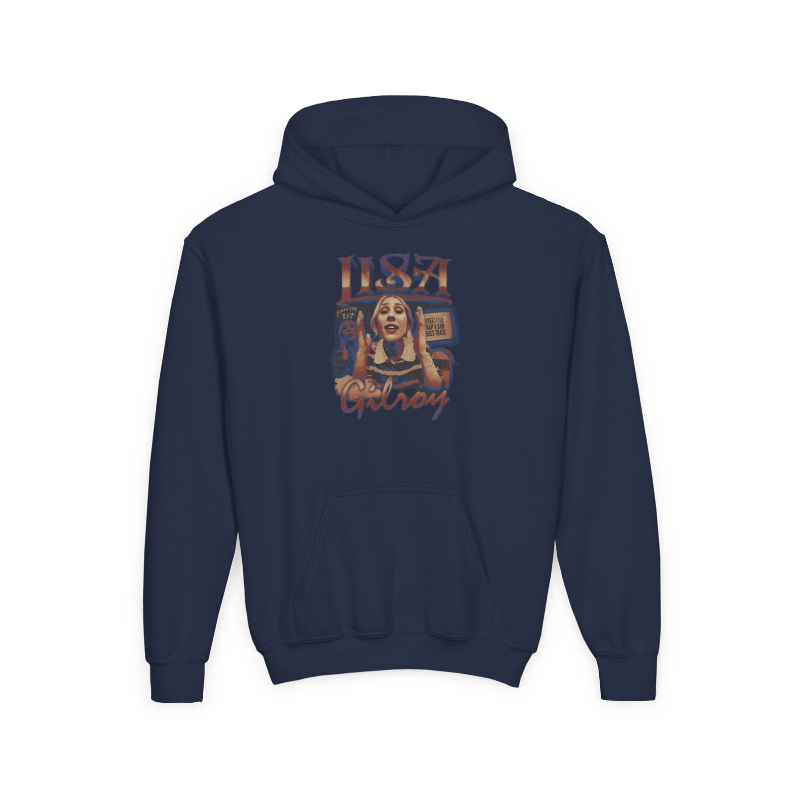 Youth Dropout Lisa Gilroy Heavy Blend Hooded Sweatshirt