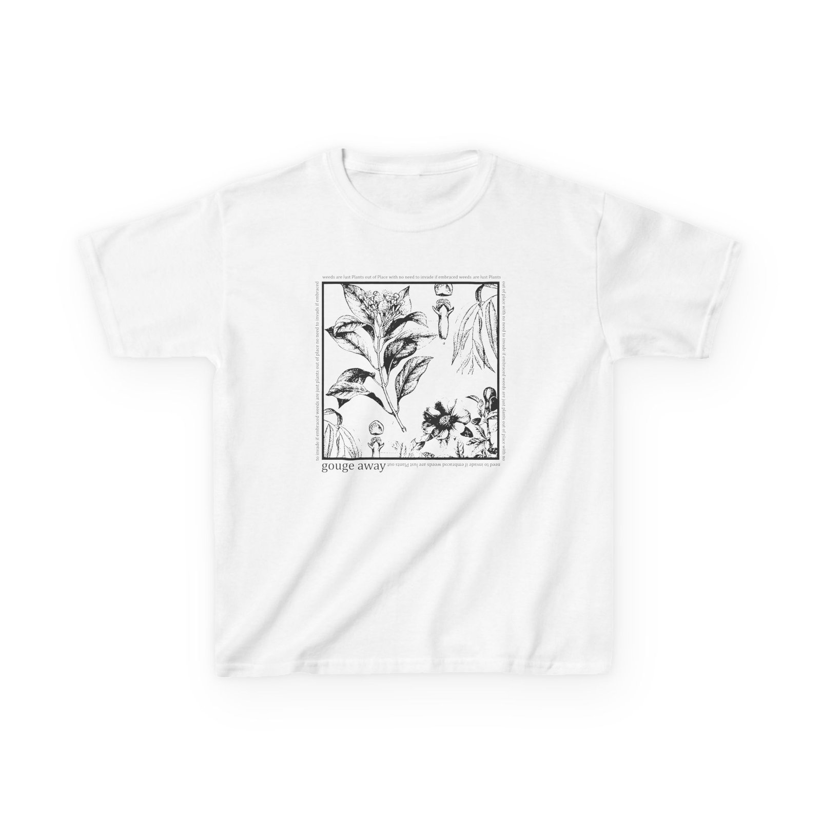 Kids Gouge Away Wildflowers Heavy Cotton™ Tee