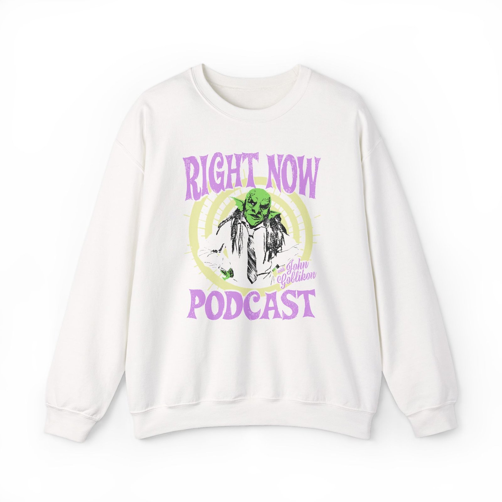 Nekrogoblikon Right Now Unisex Heavy Blend™ Crewneck Sweatshirt