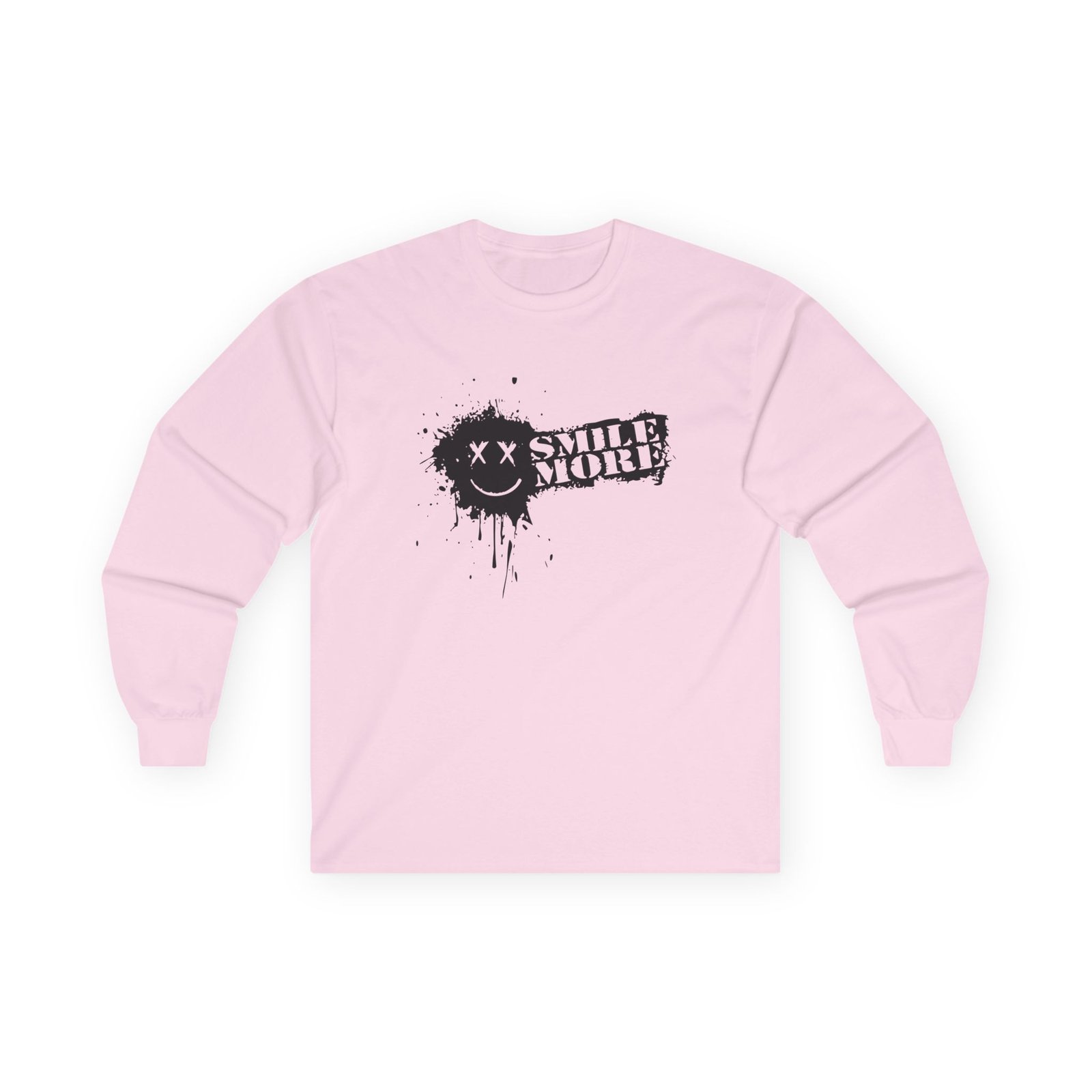 Roman Atwood Smile More Splatter Unisex Ultra Cotton Long Sleeve Tee