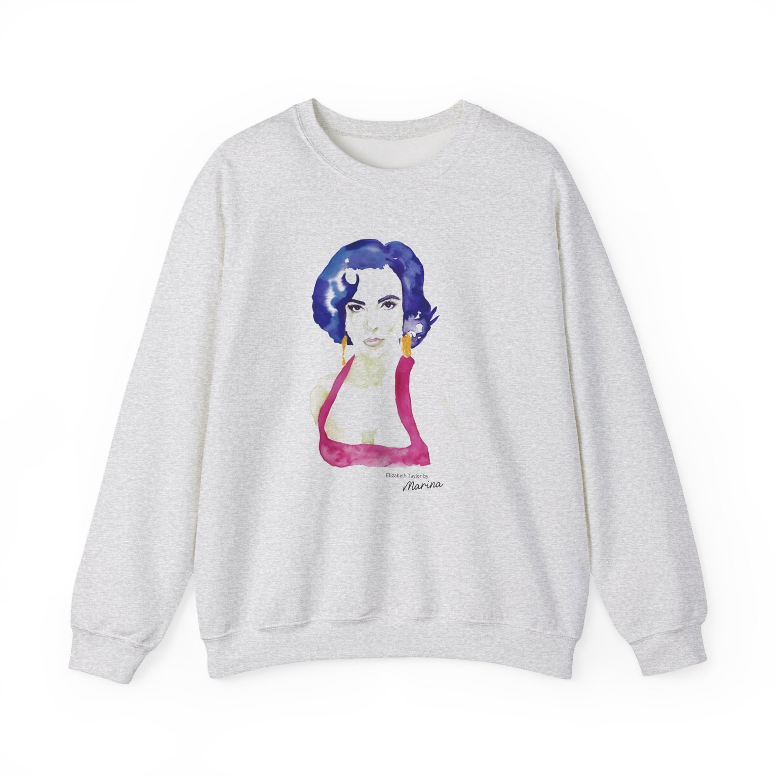 Marina Elizabeth Taylor Illustration Unisex Heavy Blend™ Crewneck Sweatshirt
