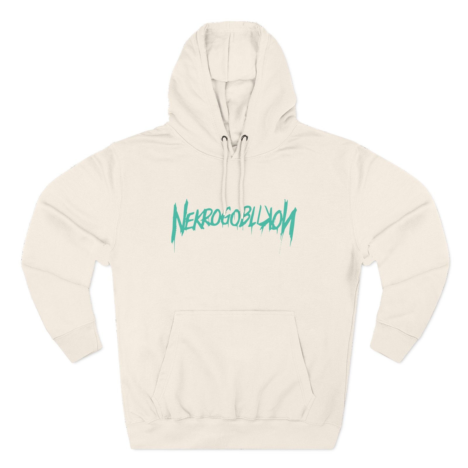 Nekrogoblikon Goblin Mode Crystal Wash Three-panel Fleece Hoodie