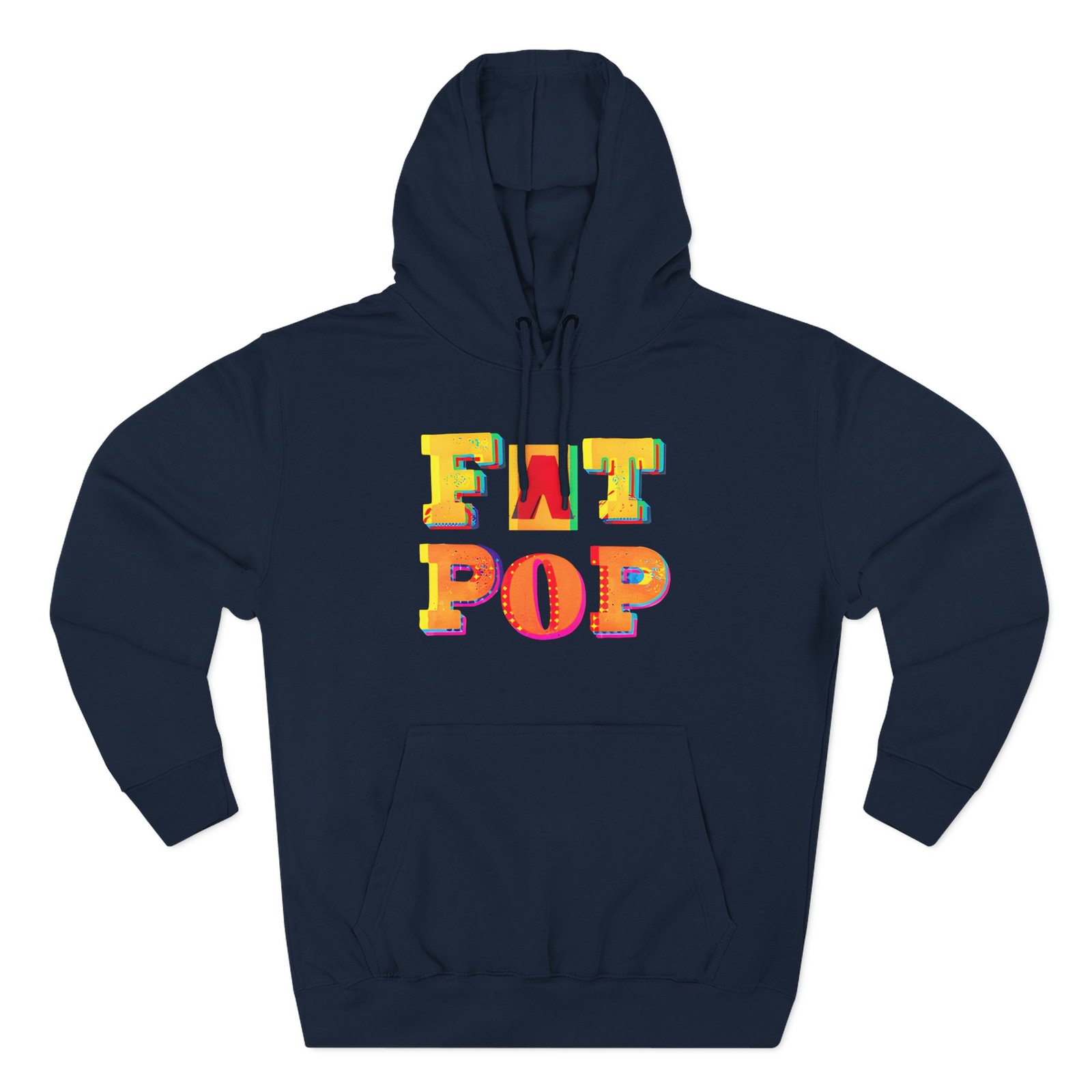PWL Fat Pop Logo Three-Panel Fleece Hoodie