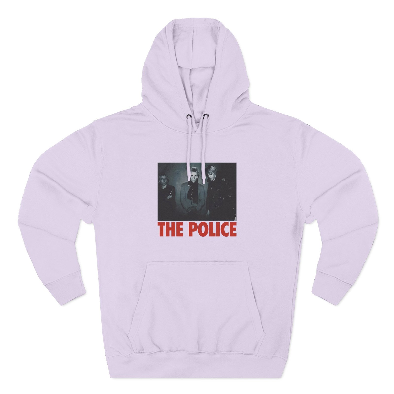 The Police Against the Wall Three-panel Fleece Hoodie