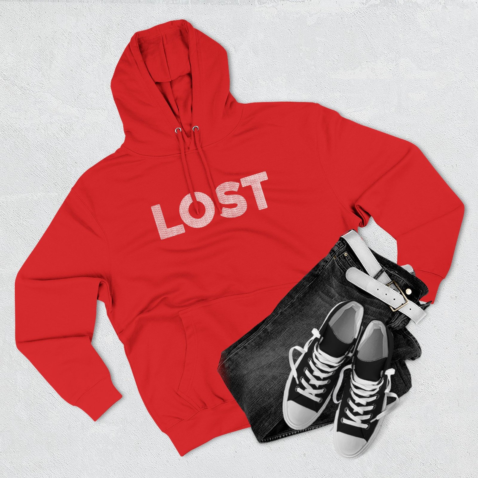 Roman Atwood Lost Three-panel Fleece Hoodie