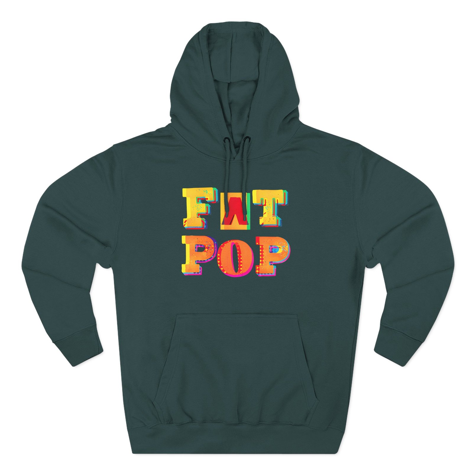 PWL Fat Pop Logo Three-Panel Fleece Hoodie