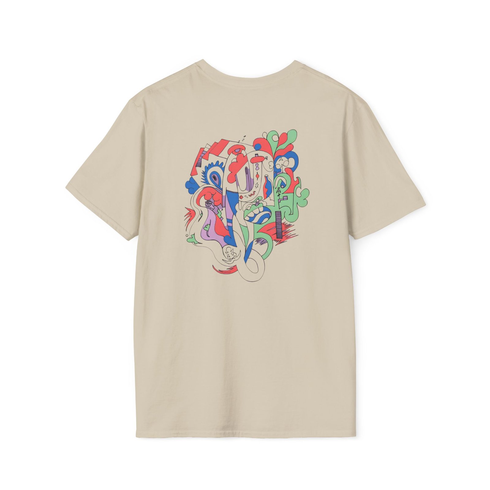 Mac Miller Faces Smile Unisex Softstyle T-Shirt