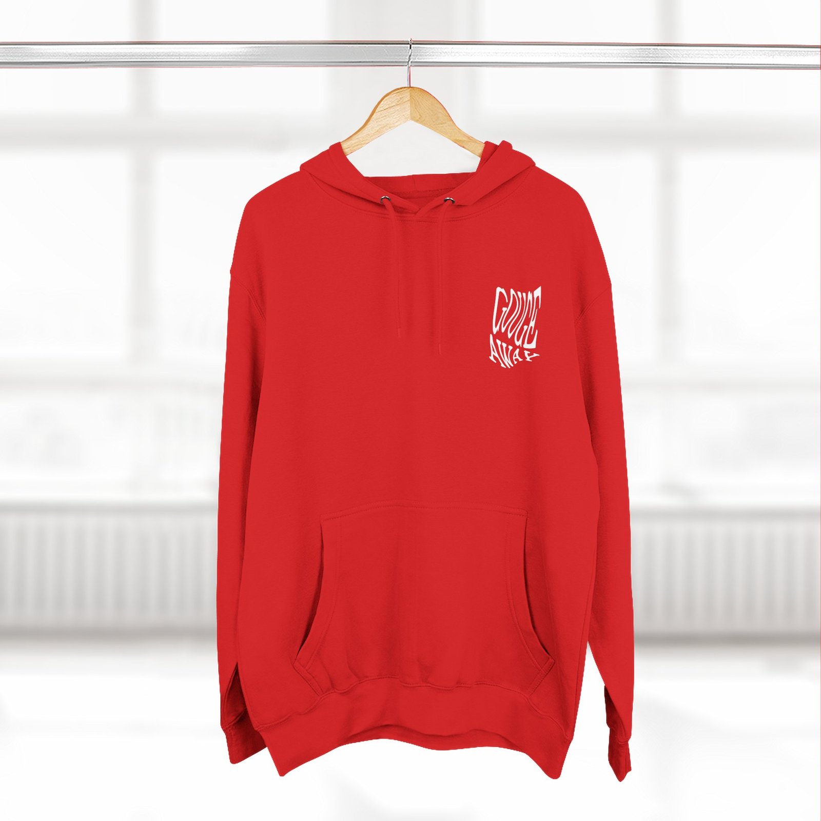 Gouge Away Burnt Sugar Three-panel Fleece Hoodie