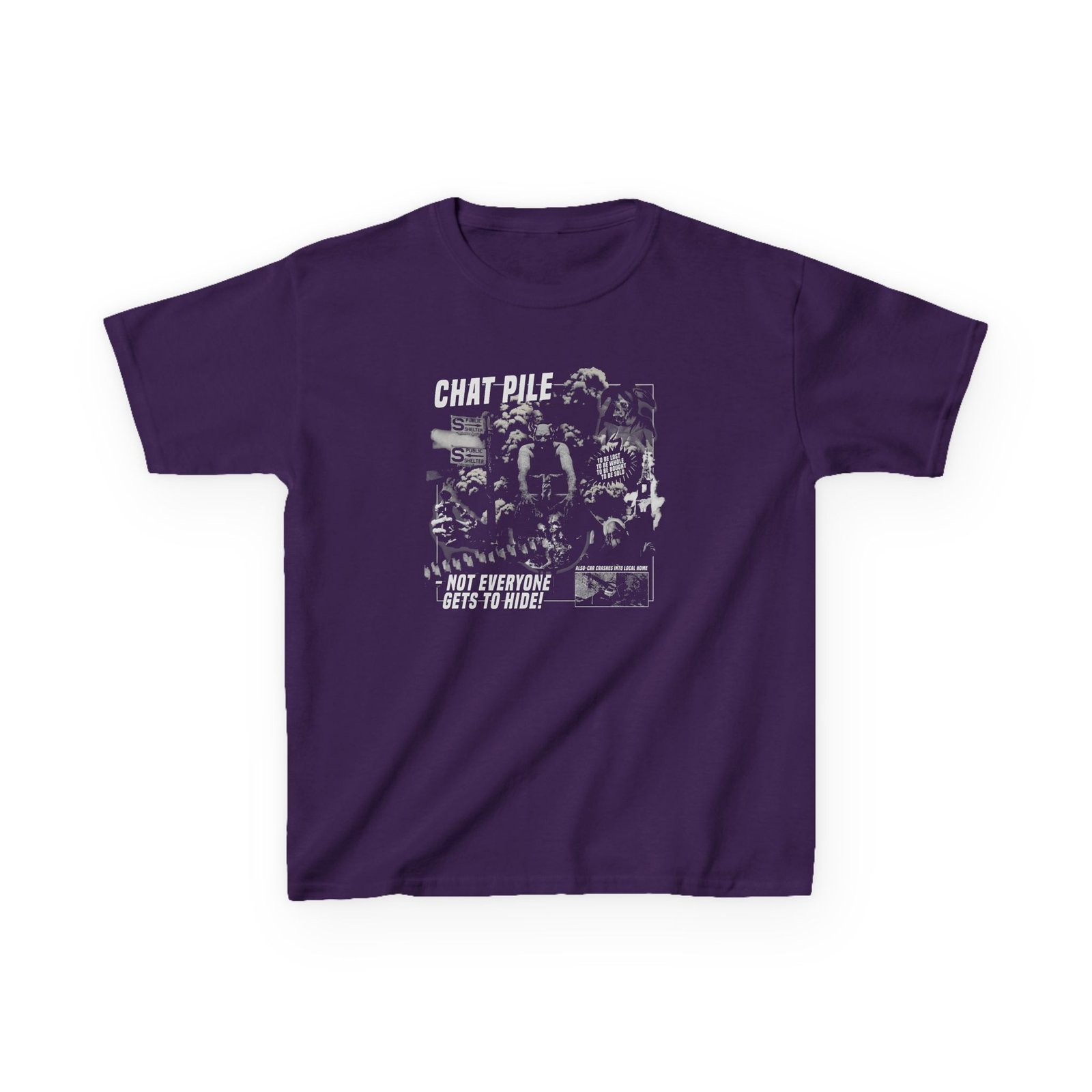 Kids Chat Pile Weekly World News Heavy Cotton™ Tee