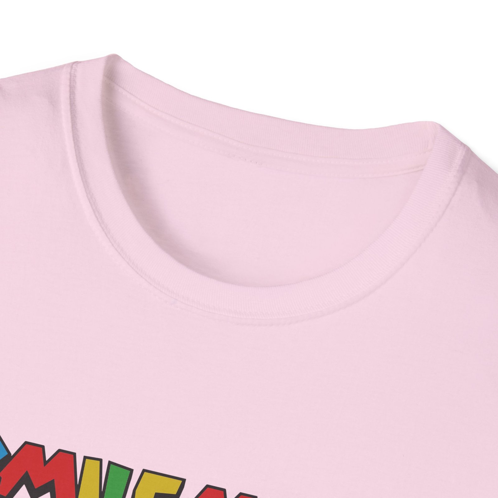 Roman Atwood Colorful Smile More Unisex Softstyle T-shirt