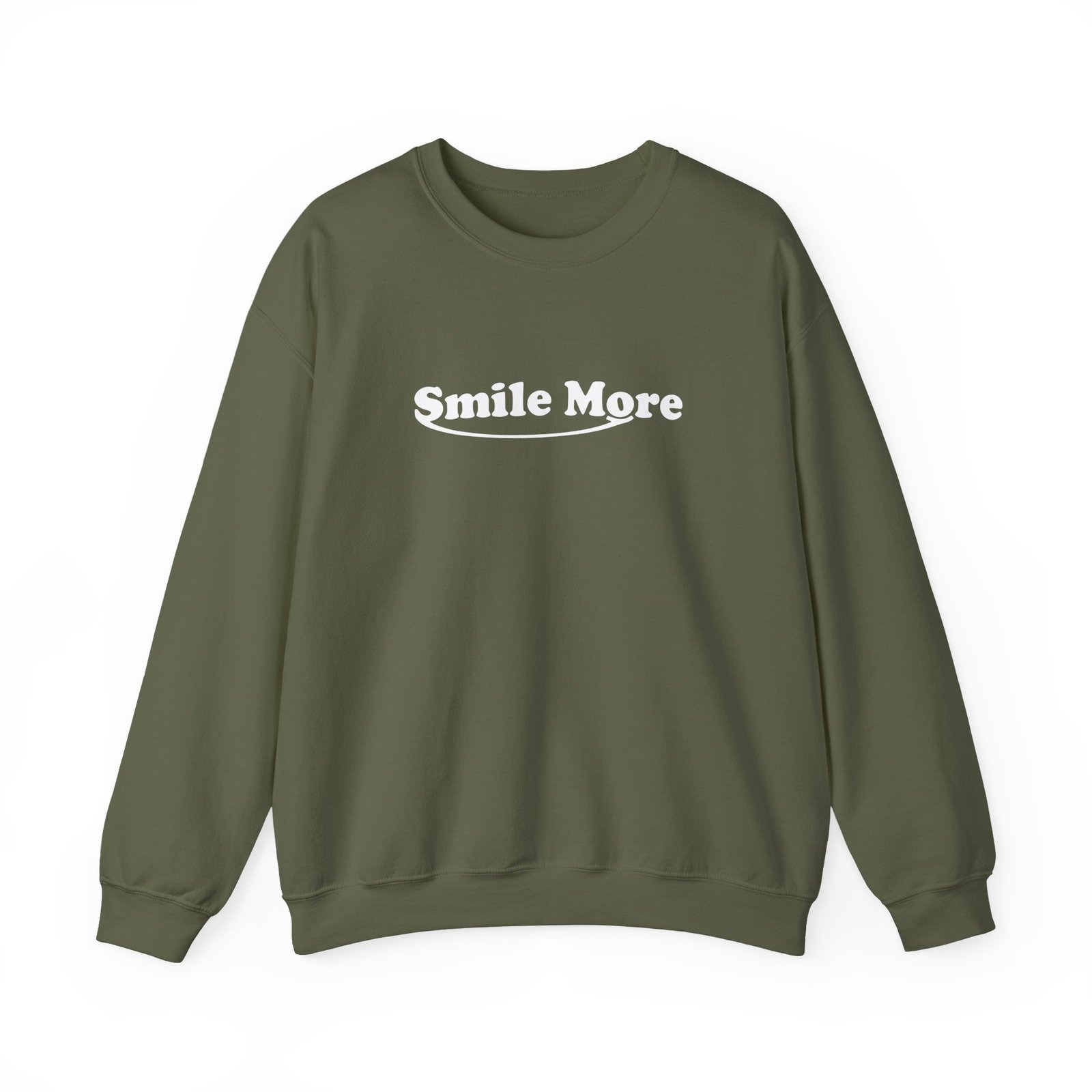 Roman Atwood Smile More Unisex Heavy Blend Crewneck Sweatshirt