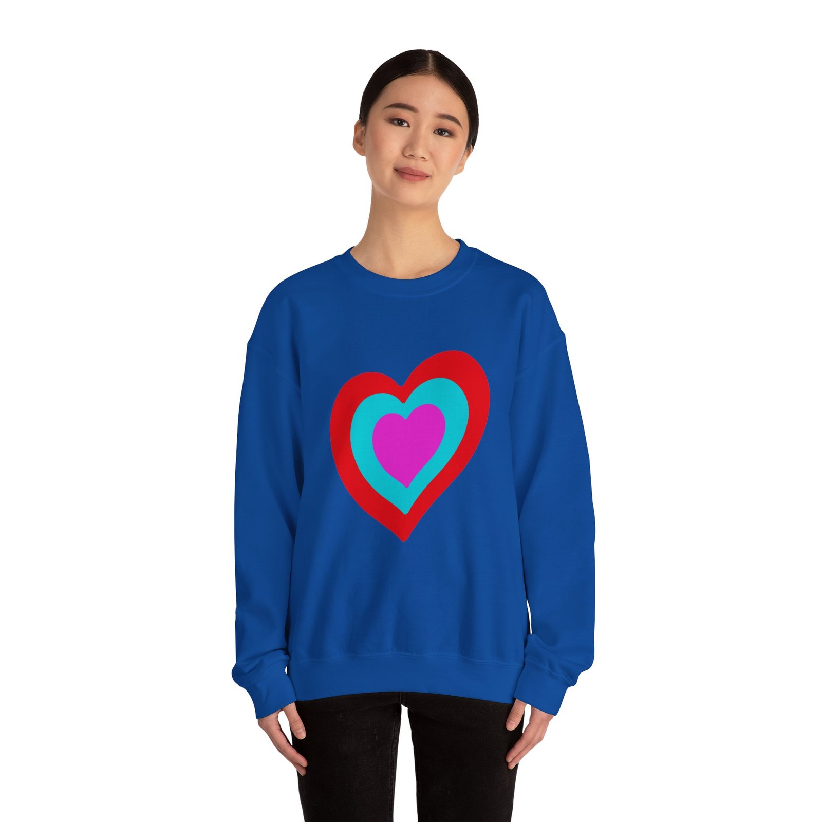 Eurovision Heart Unisex Heavy Blend Crewneck Sweatshirt