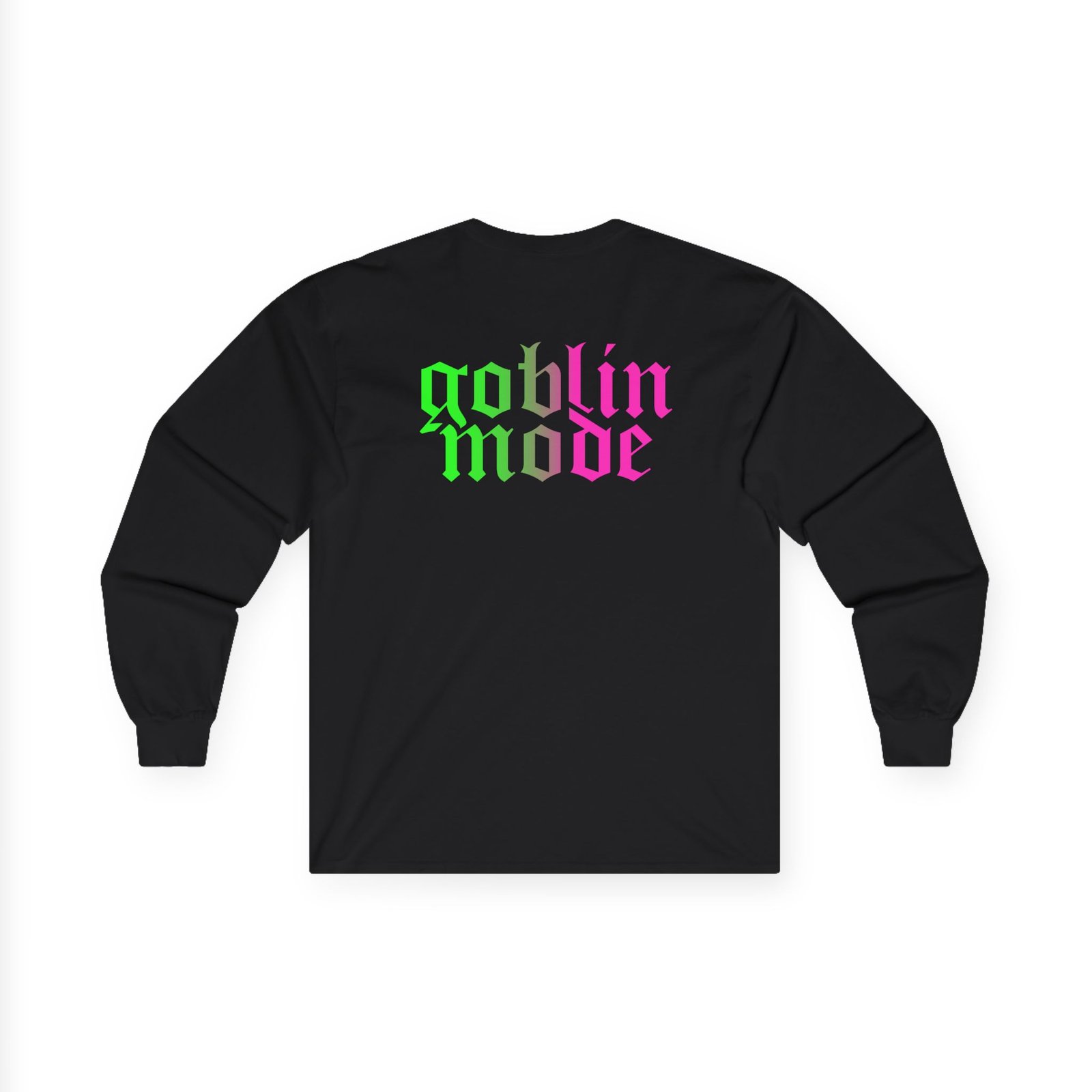 Nekrogoblikon Goblin Mode Wicked Ombre Unisex Ultra Cotton Long Sleeve Tee