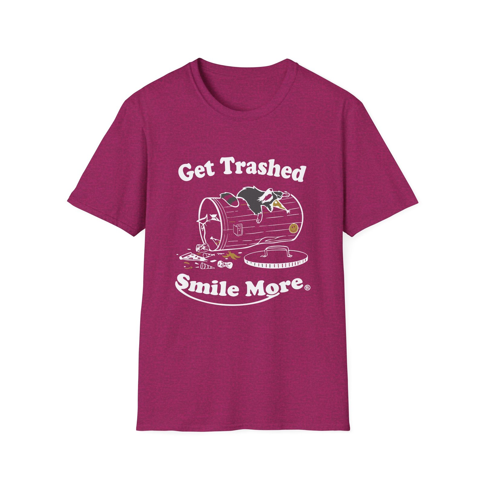 Roman Atwood Get Trashed Unisex Softstyle T-shirt
