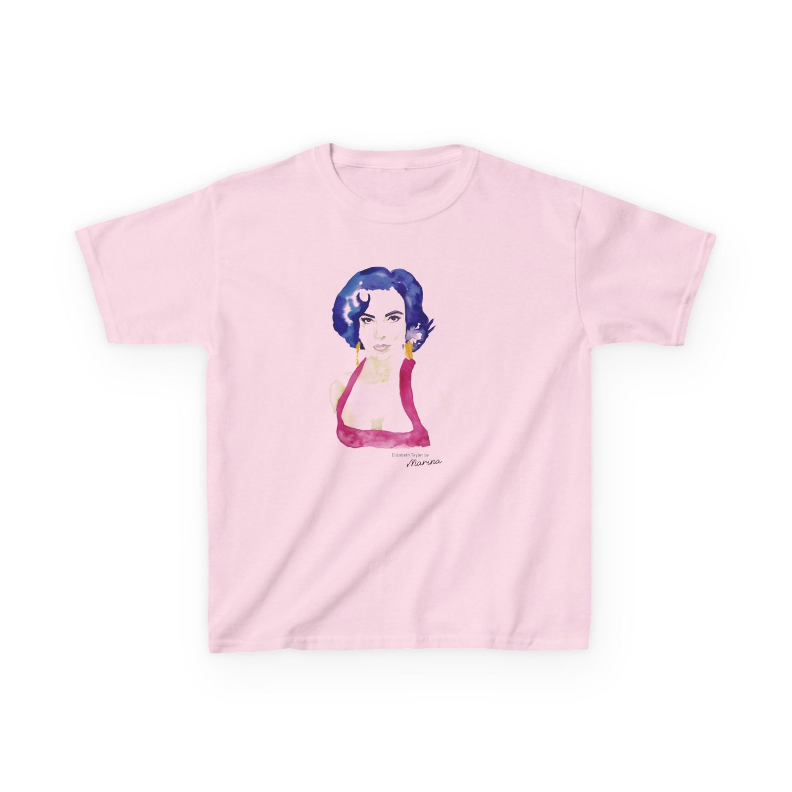 Kids Marina Elizabeth Taylor Illustration Heavy Cotton™ Tee