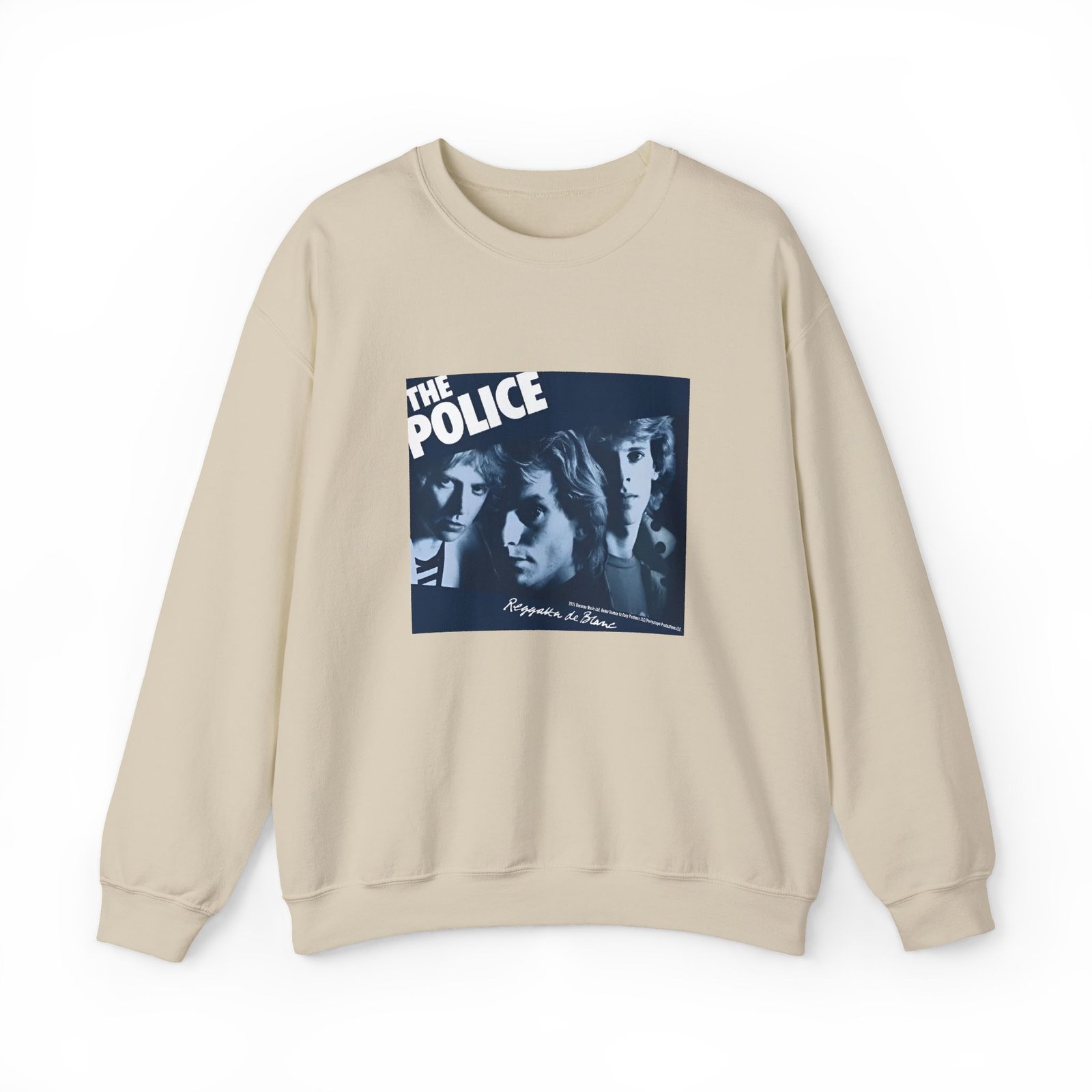 The Police Reggatta De Blanc Unisex Heavy Blend Crewneck Sweatshirt