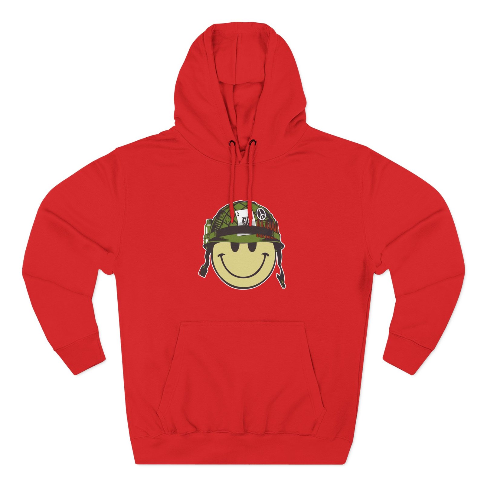 Roman Atwood Smiley Three-panel Fleece Hoodie
