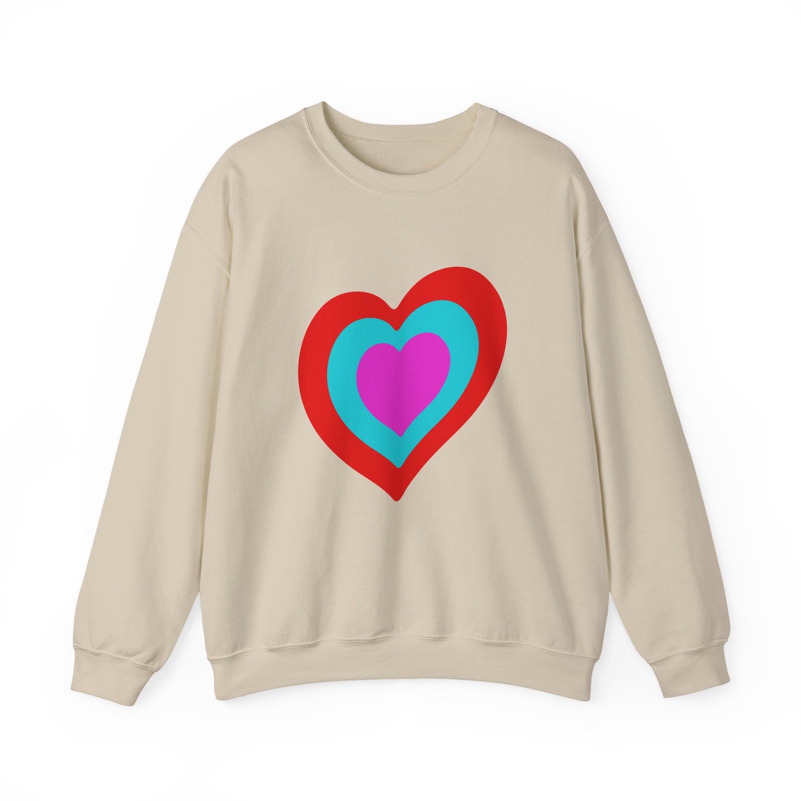 Eurovision Heart Unisex Heavy Blend Crewneck Sweatshirt