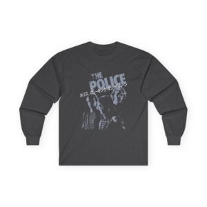 The Police Japan Retro Unisex Ultra Cotton Long Sleeve Tee