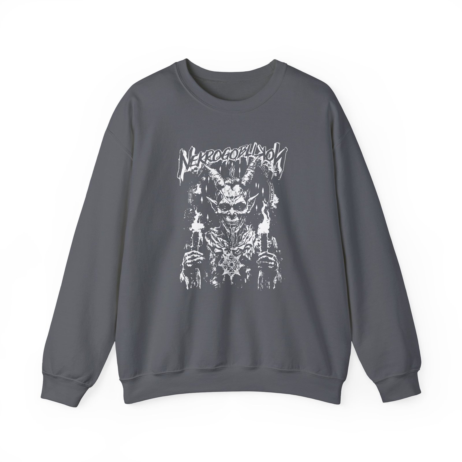 Nekrogoblikon Goblin Mode Sacrifice Unisex Heavy Blend™ Crewneck Sweatshirt
