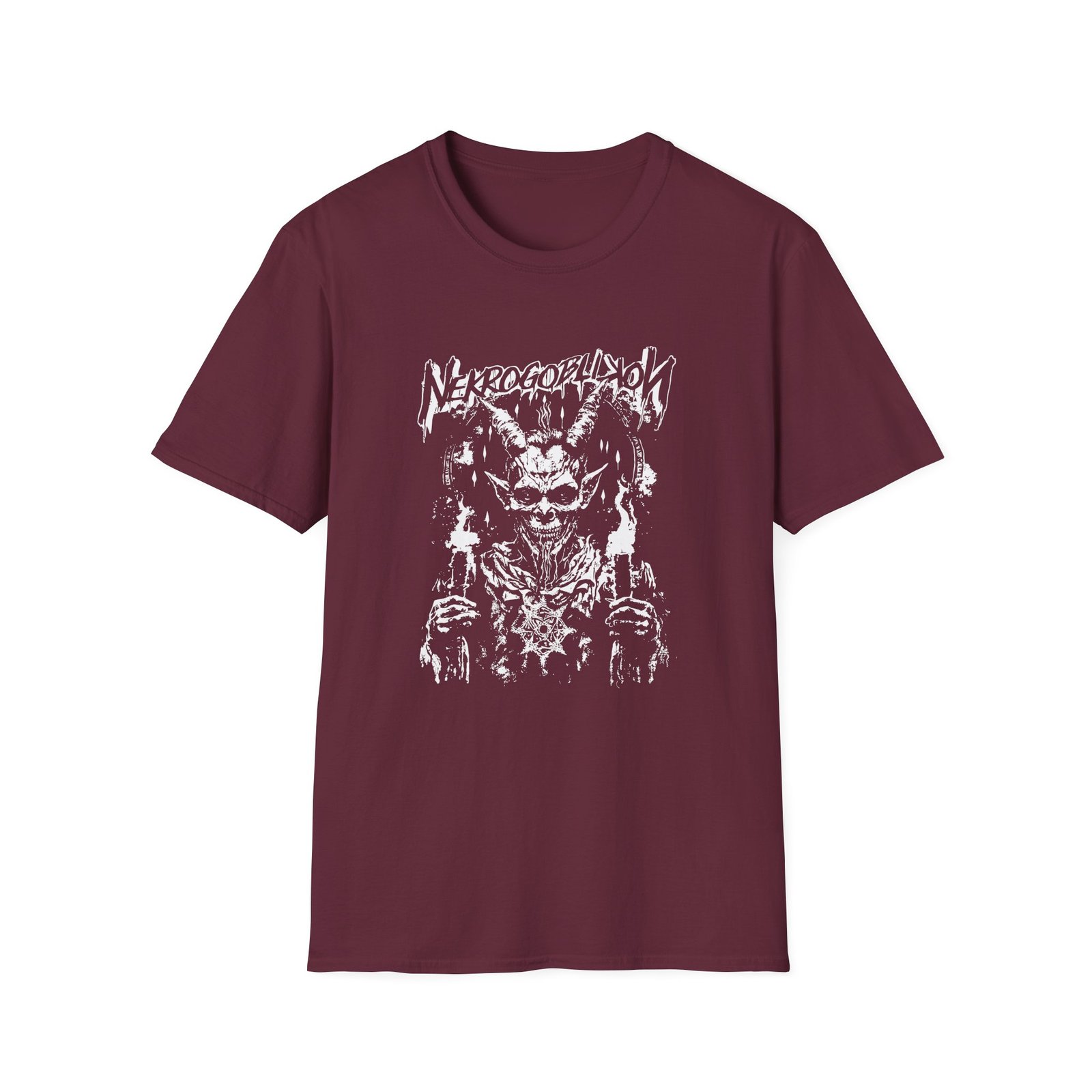 Nekrogoblikon Goblin Mode Sacrifice Unisex Softstyle T-shirt
