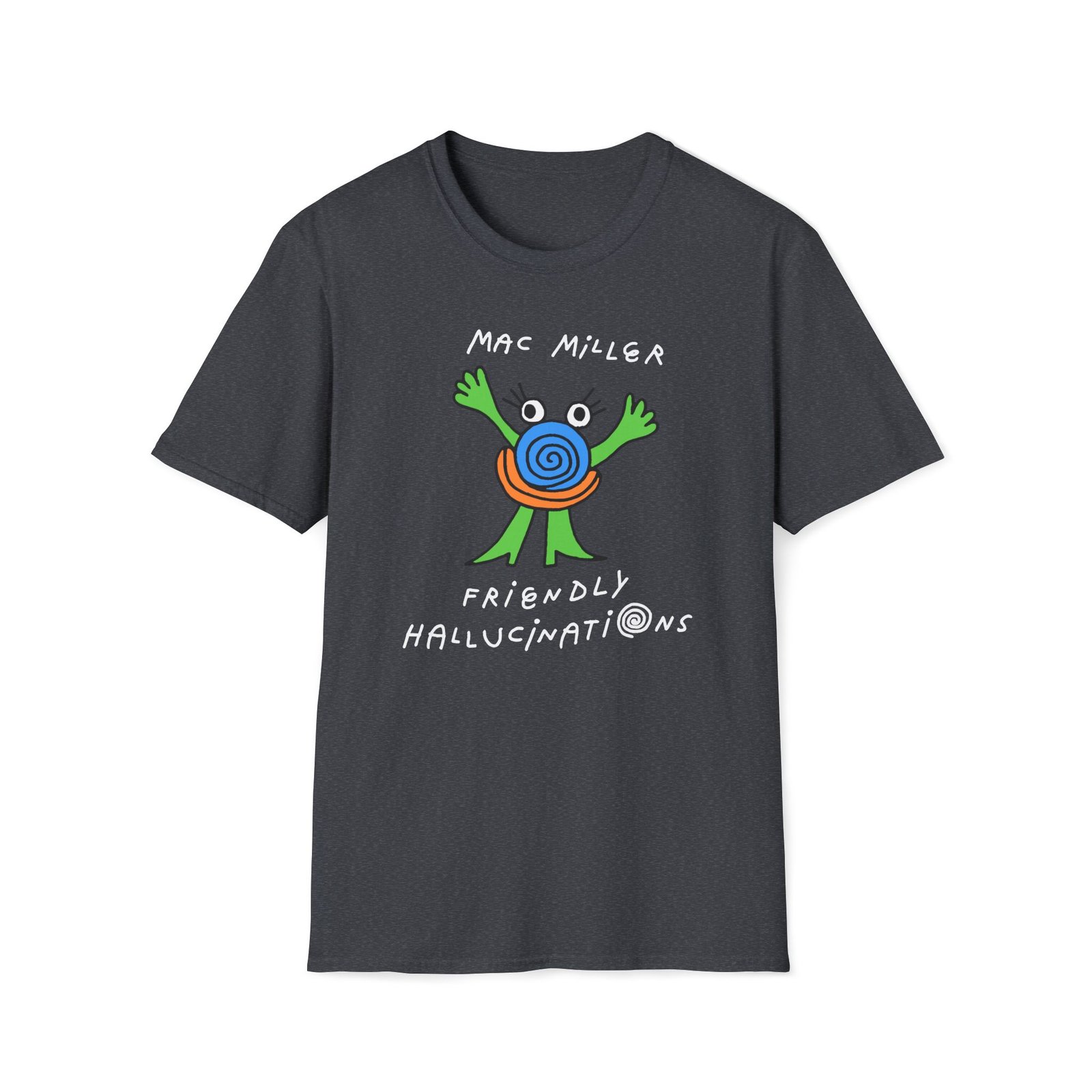 Mac Miller Friendly Hallucinations Unisex Softstyle T-Shirt