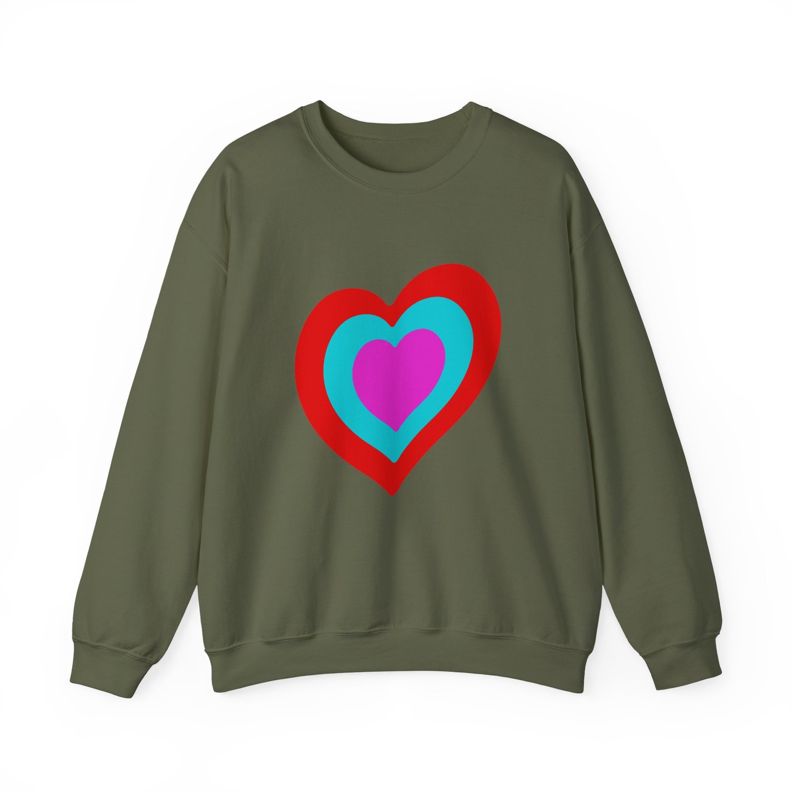 Eurovision Heart Unisex Heavy Blend Crewneck Sweatshirt
