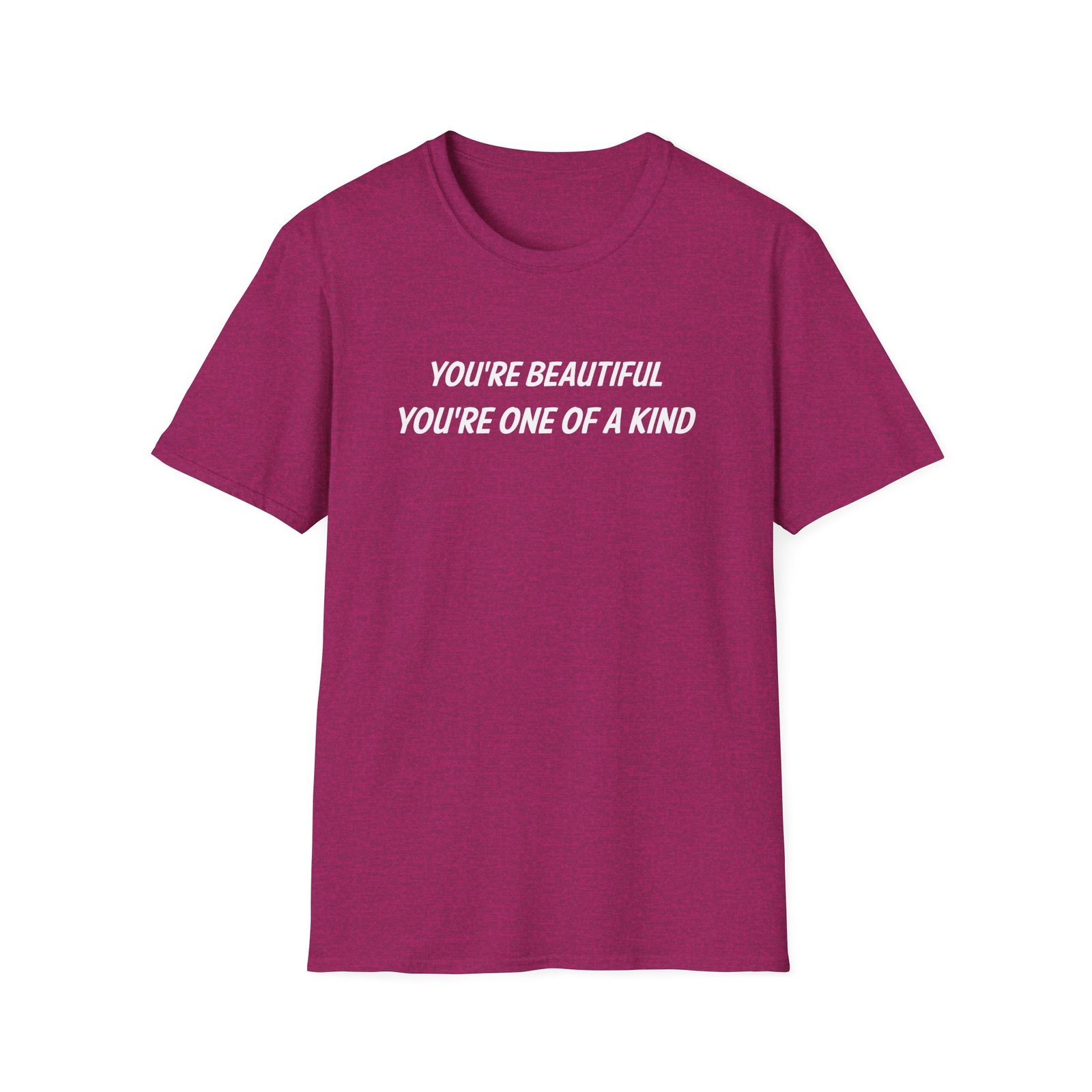 Roman Atwood You're Beautiful, You're One of a Kind Unisex Softstyle T-shirt