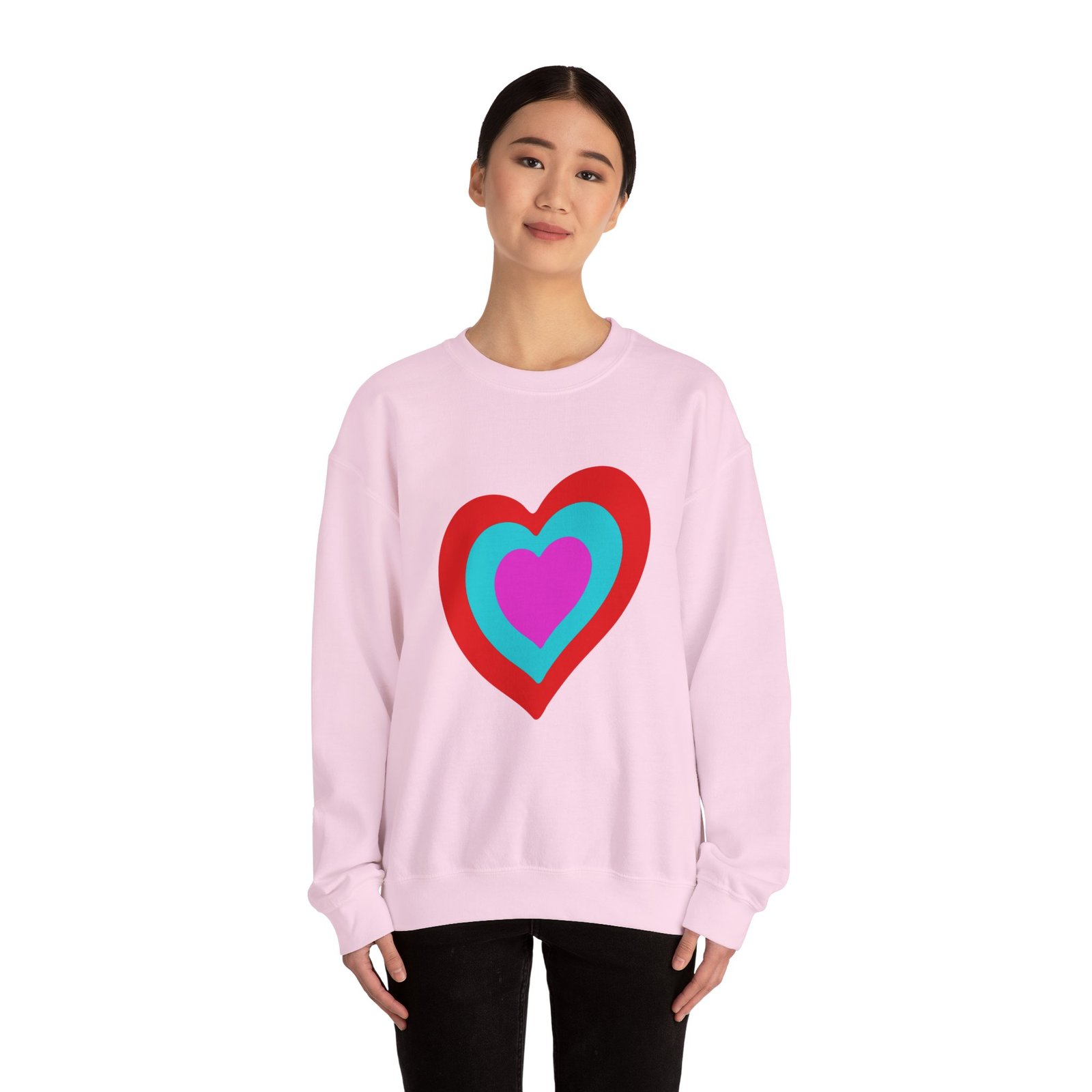 Eurovision Heart Unisex Heavy Blend Crewneck Sweatshirt