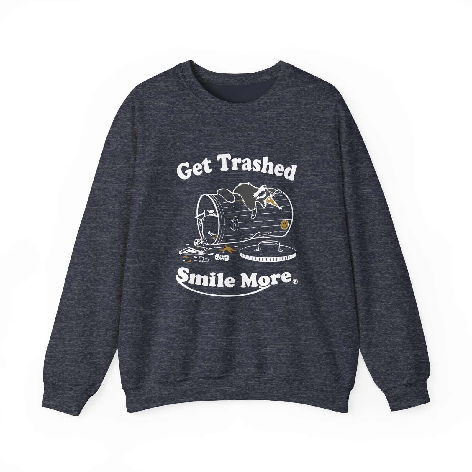 Roman Atwood Get Trashed Unisex Heavy Blend Crewneck Sweatshirt