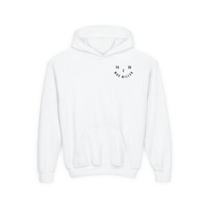 Youth Mac Miller Faces Smile Heavy Blend Hooded Sweatshirt
