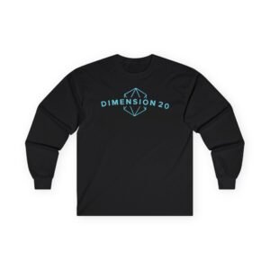 Dropout Dimension 20 Logo Unisex Ultra Cotton Long Sleeve Tee