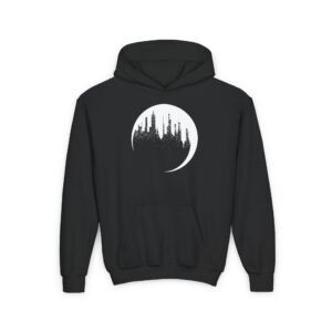 Youth Dropout Unsleeping City Glow-In-The-Dark Heavy Blend Hooded Sweatshirt