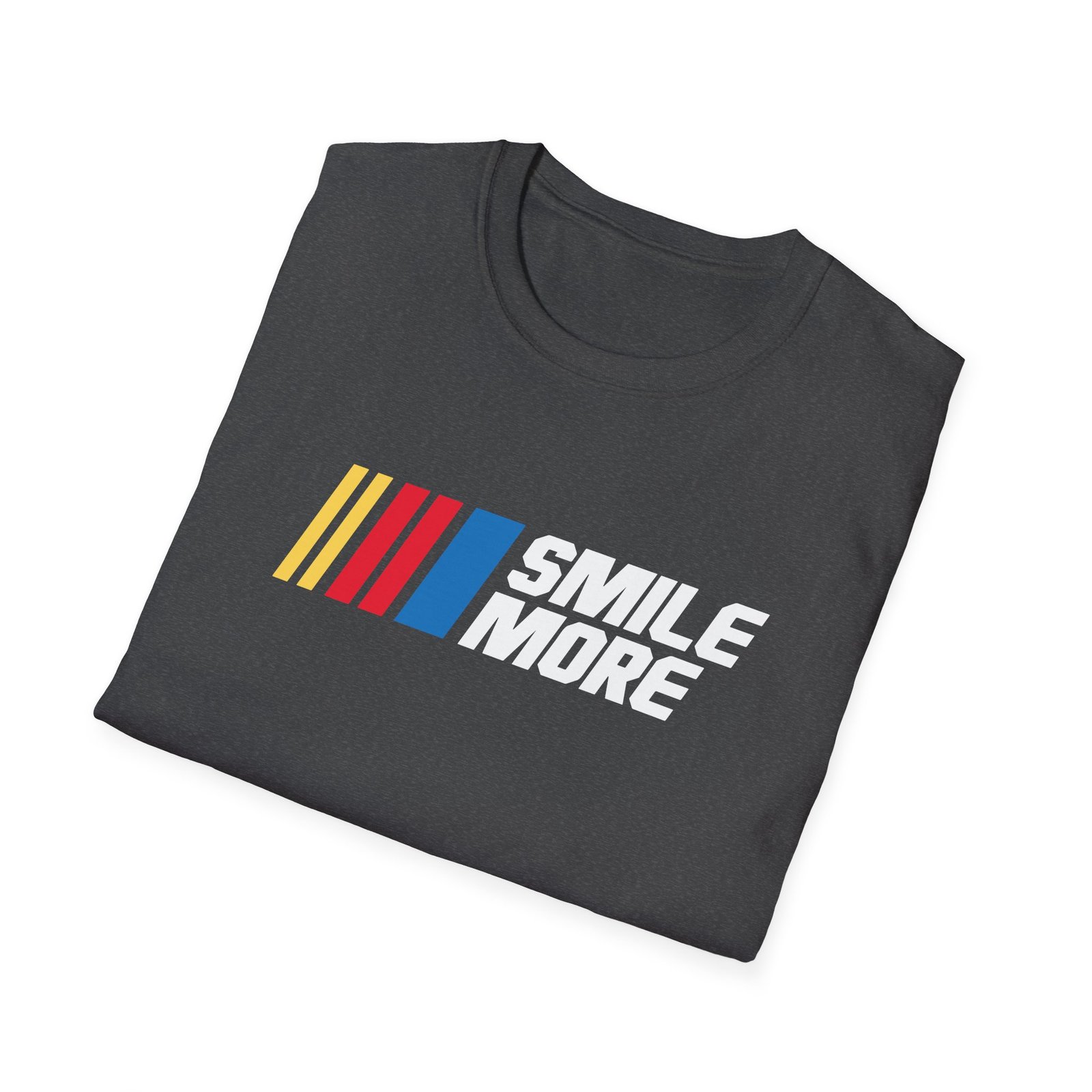 Roman Atwood Smile More Racing Unisex Softstyle T-shirt