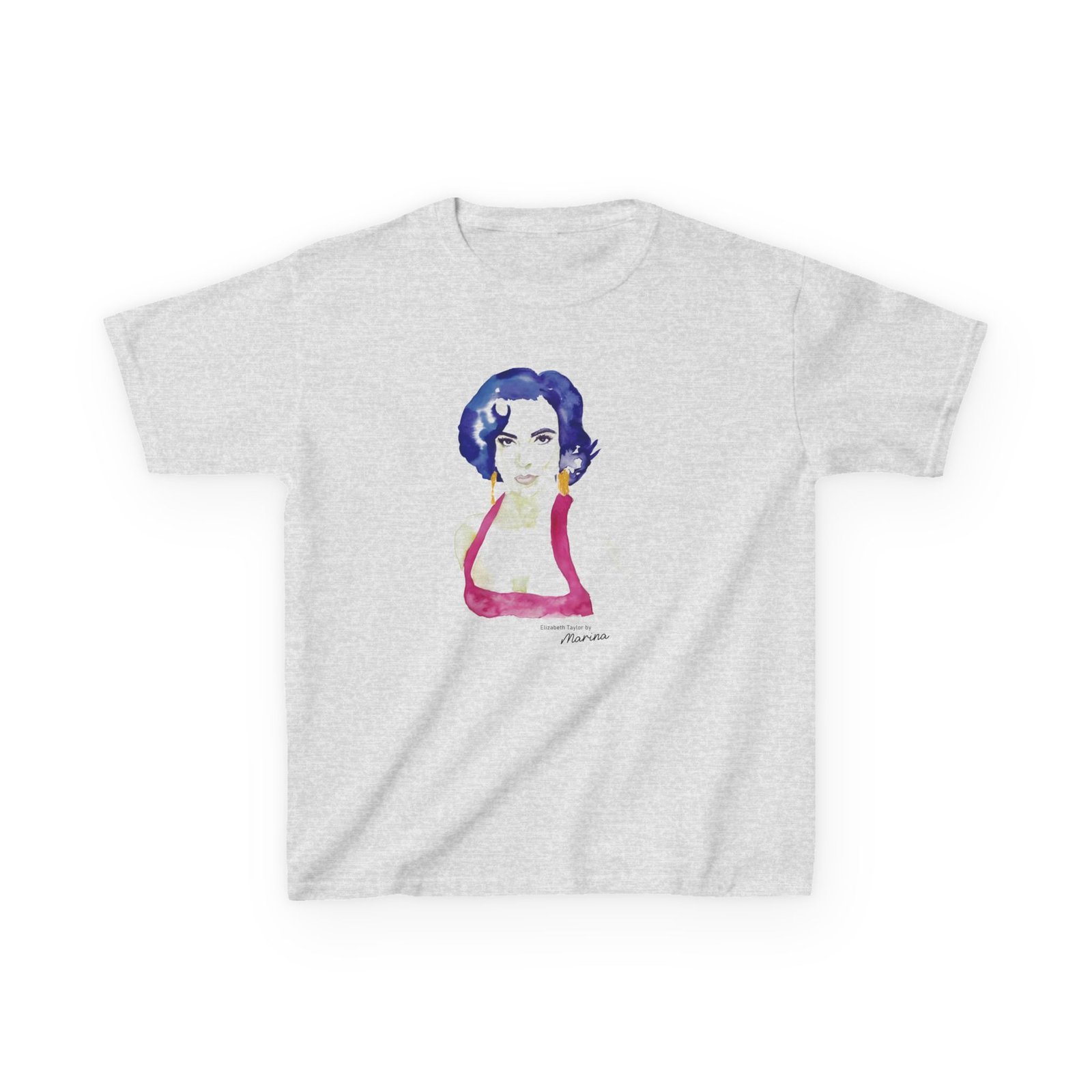 Kids Marina Elizabeth Taylor Illustration Heavy Cotton™ Tee